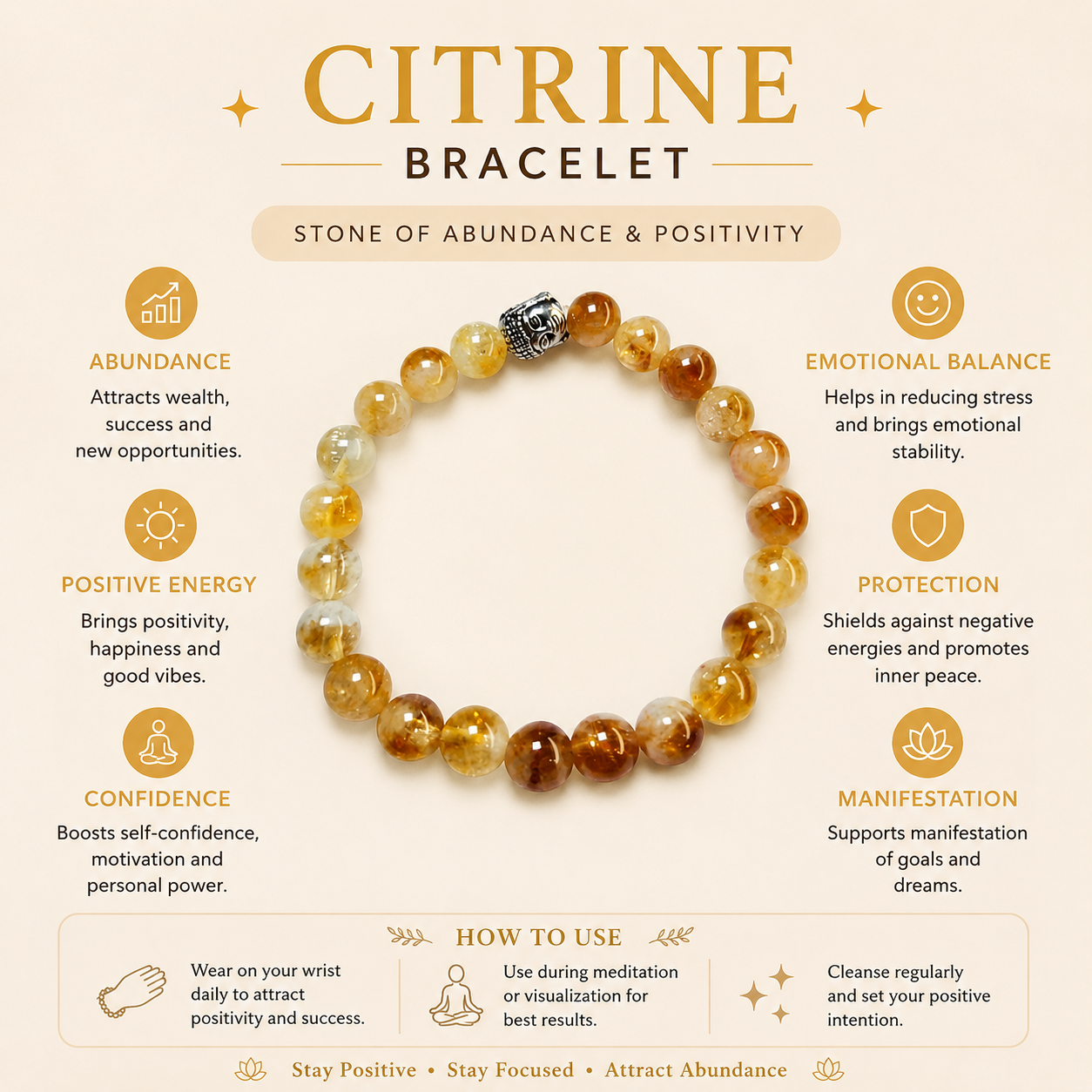 Citrine Bracelet image 4