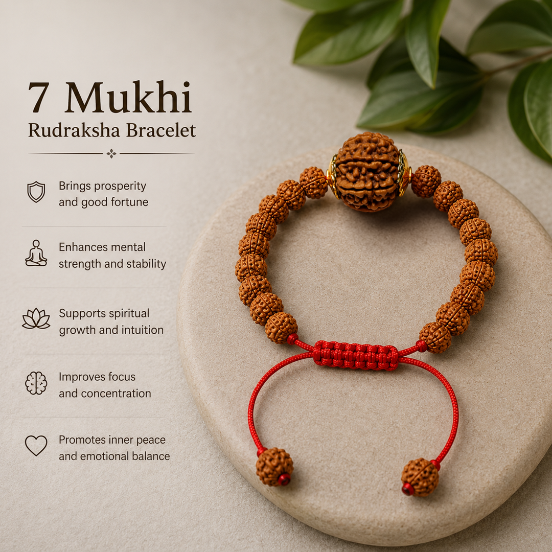 7 Mukhi Bracelet image 4