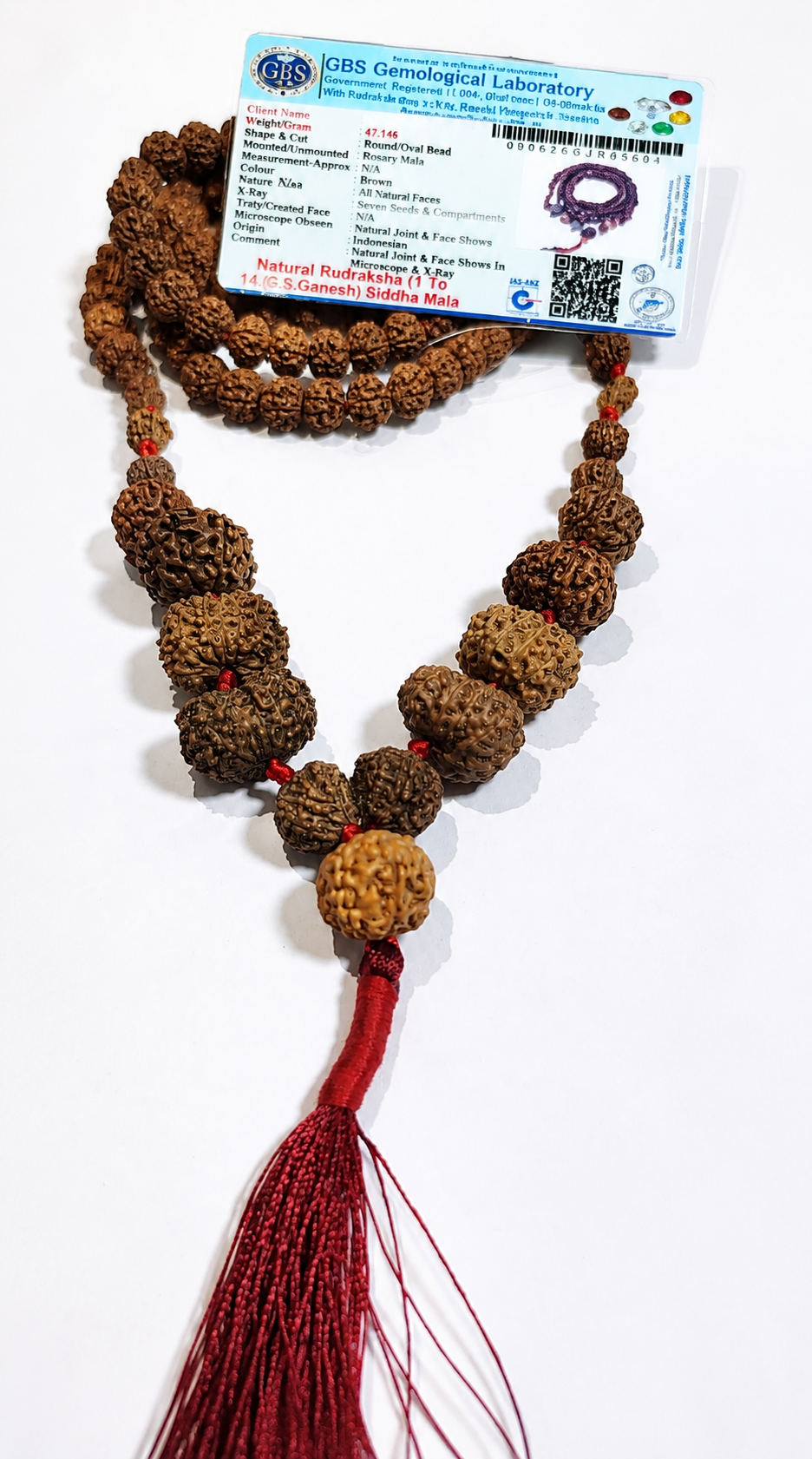 indonesia siddh mala with G.S and G