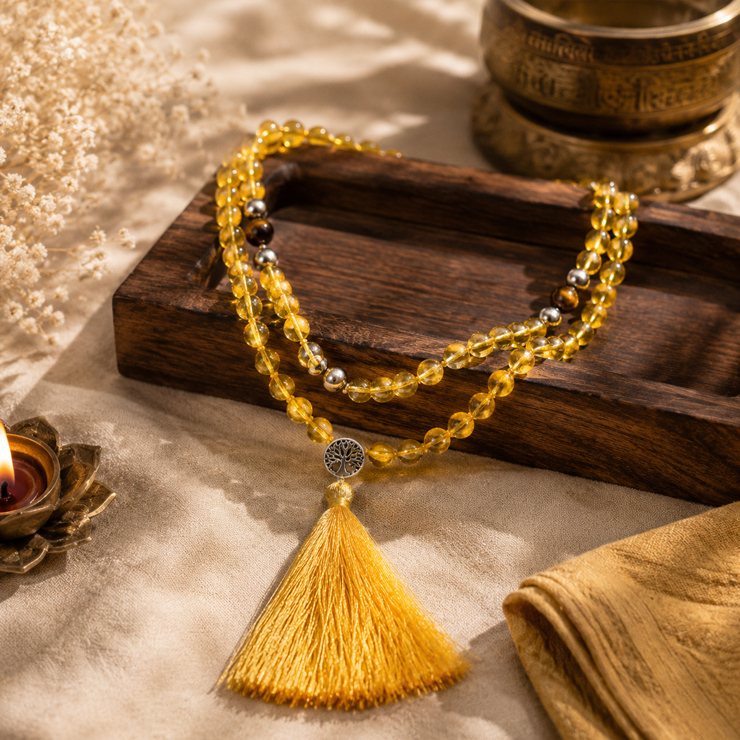 Citrine Mala image 3
