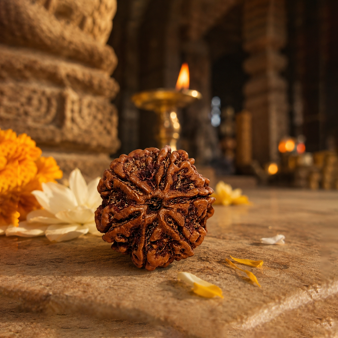 6 Mukhi Nepali Rudraksha image 4