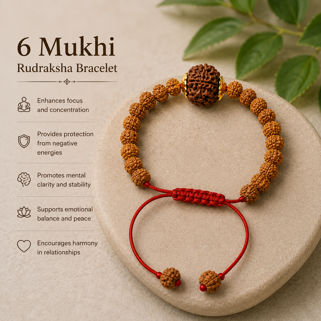 6 Mukhi Bracelet image 4