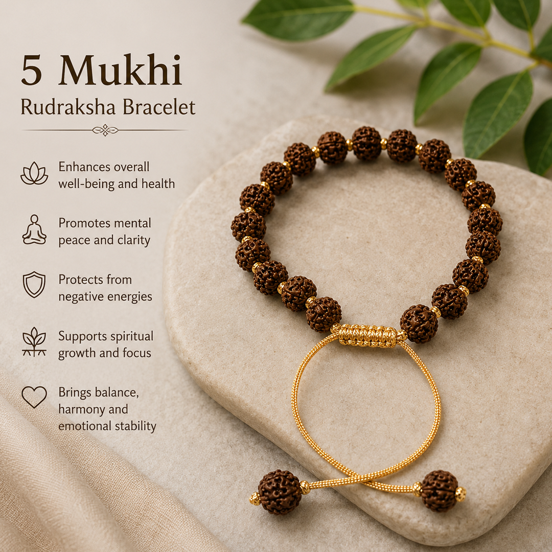 5 Mukhi Bracelet image 4