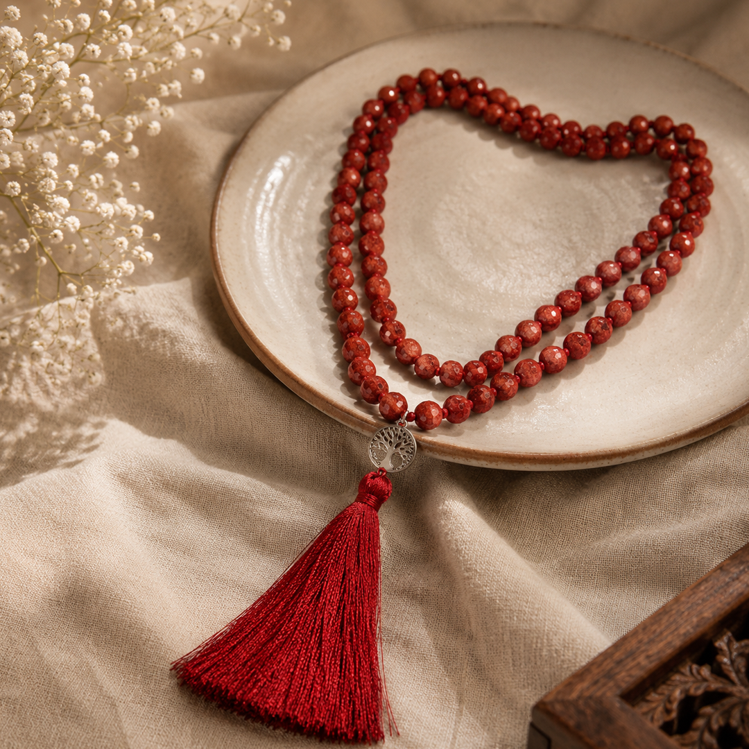 Red Jaspher with cutting image 2