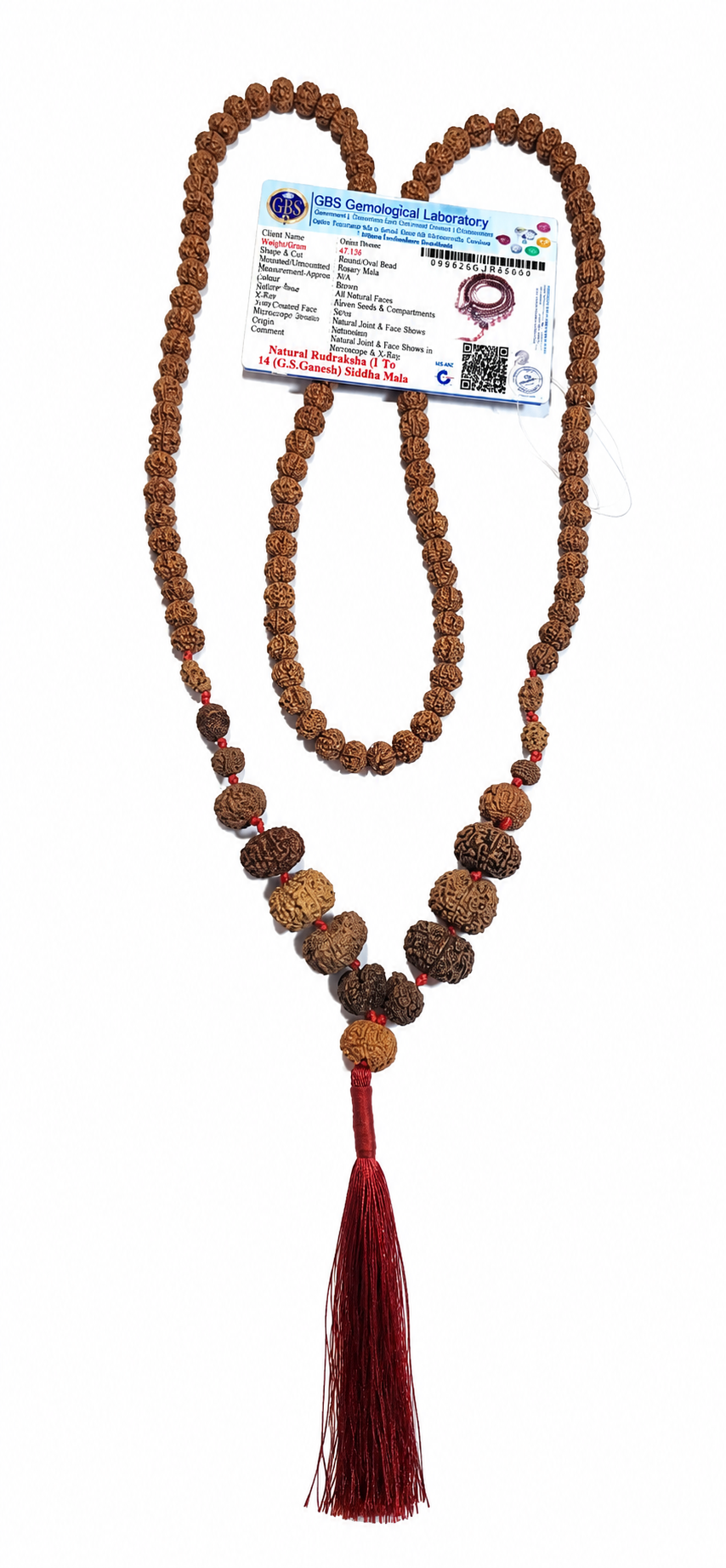 indonesia siddh mala with G.S and G image 2