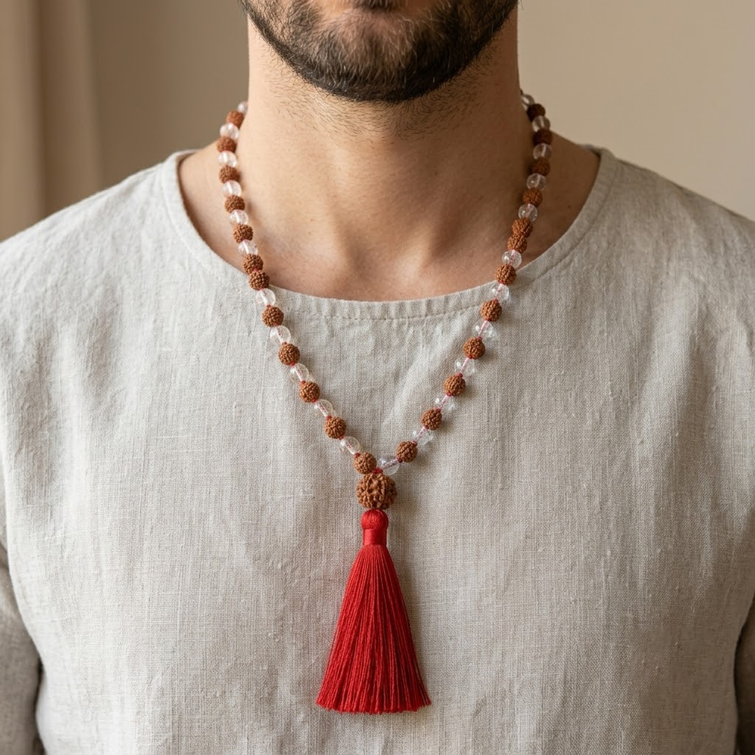 spatik and rudraksha mala image 2