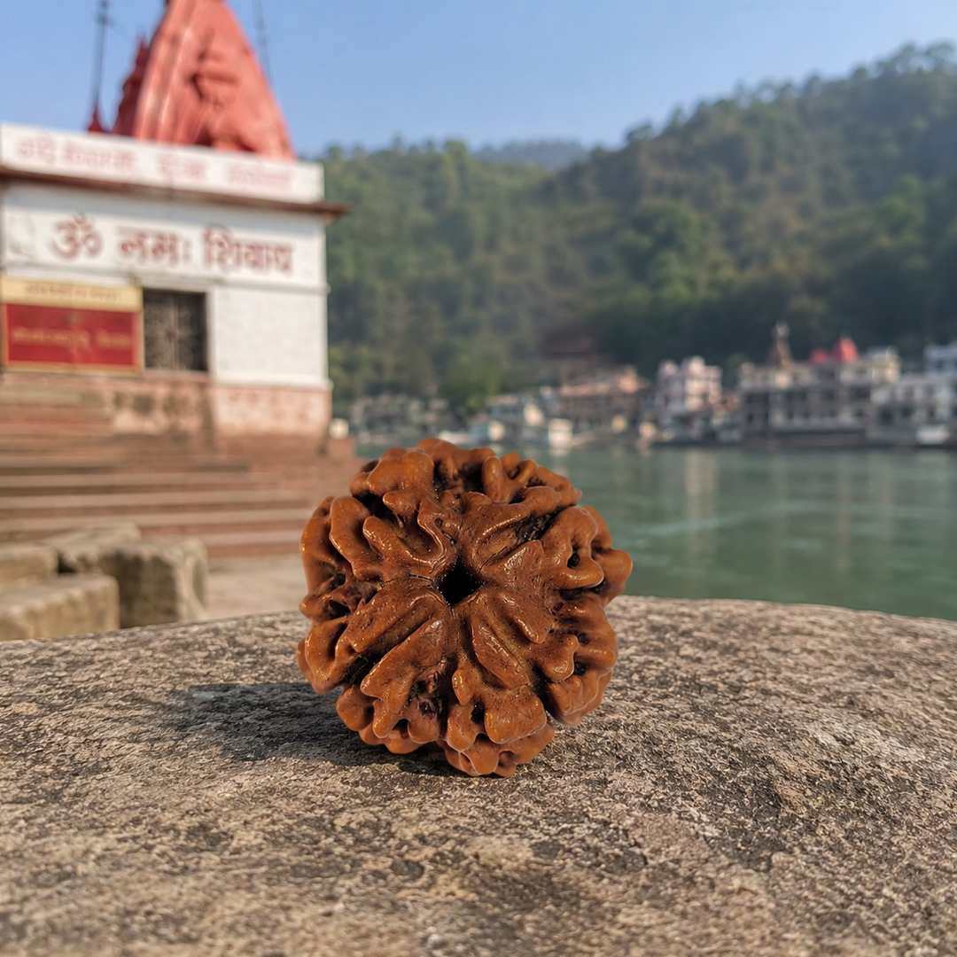 4 Mukhi Nepali Rudraksha image 3