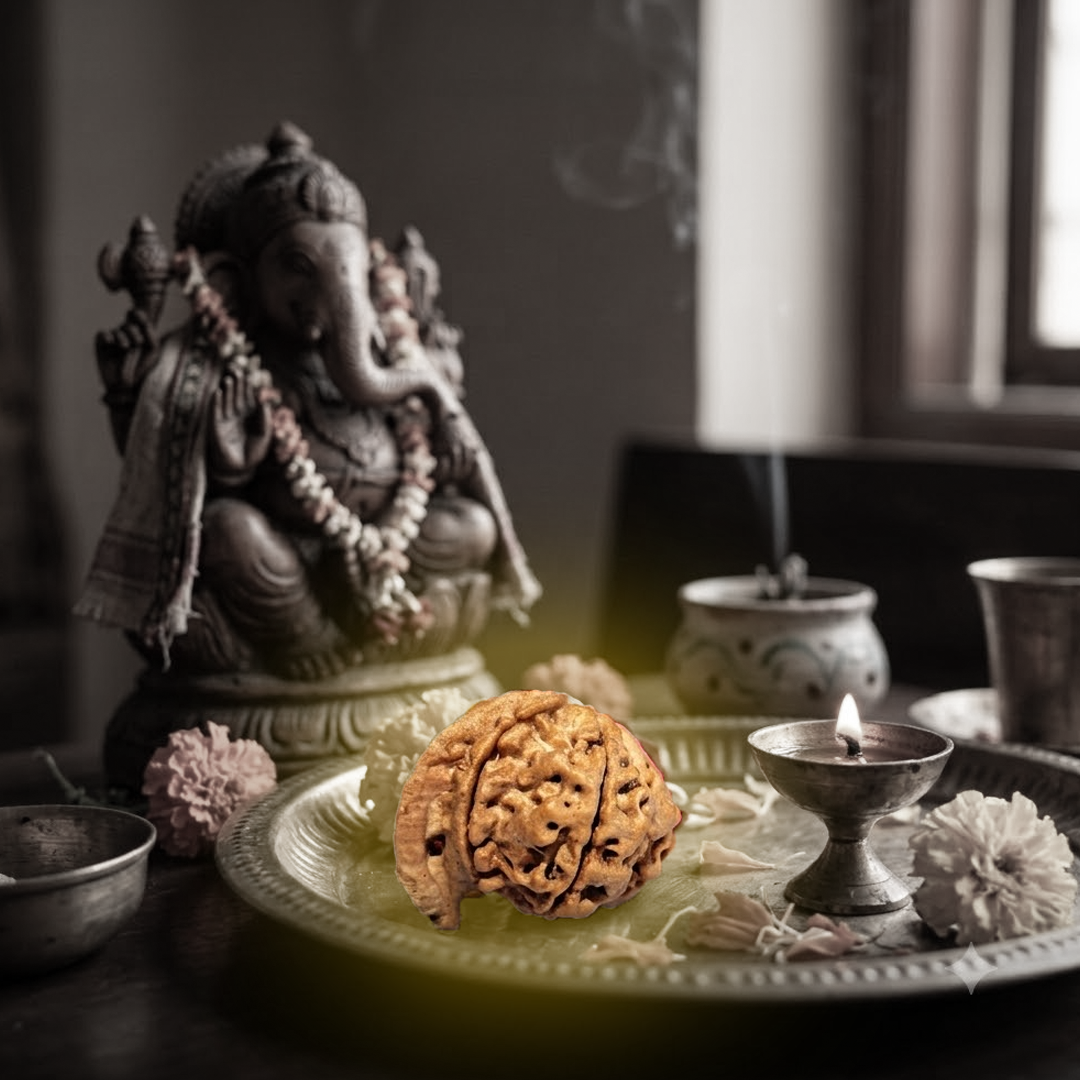 Ganesh Mukhi  Nepali Rudraksha image 4